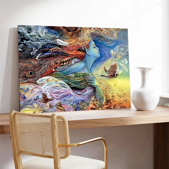 Fantastik Deniz Altı Dünyası Kanvas Tablo - 3