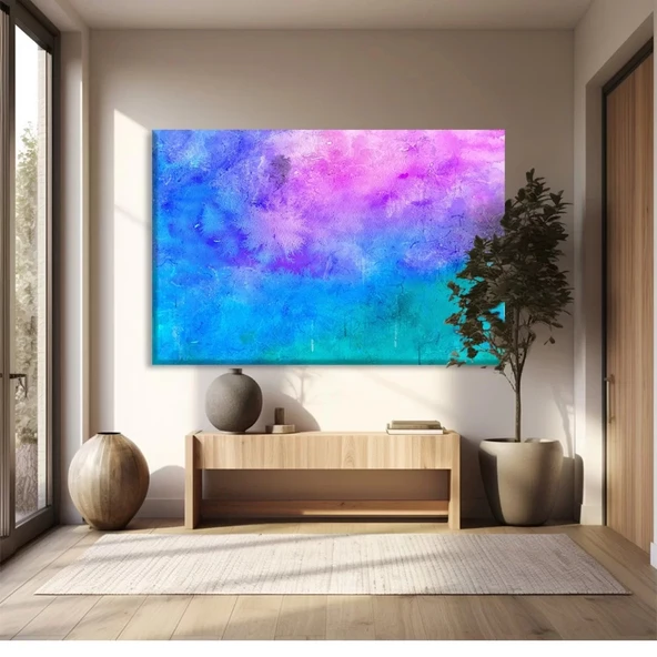 Kozmik Renkler Kanvas Tablo ürün görseli