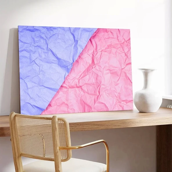 Buzul Mavisi Kanvas Tablo - Resim 3