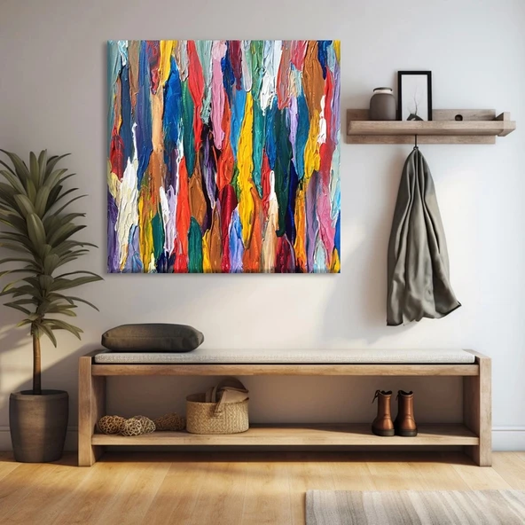 Renk Akışı Kanvas Tablo ürün görseli