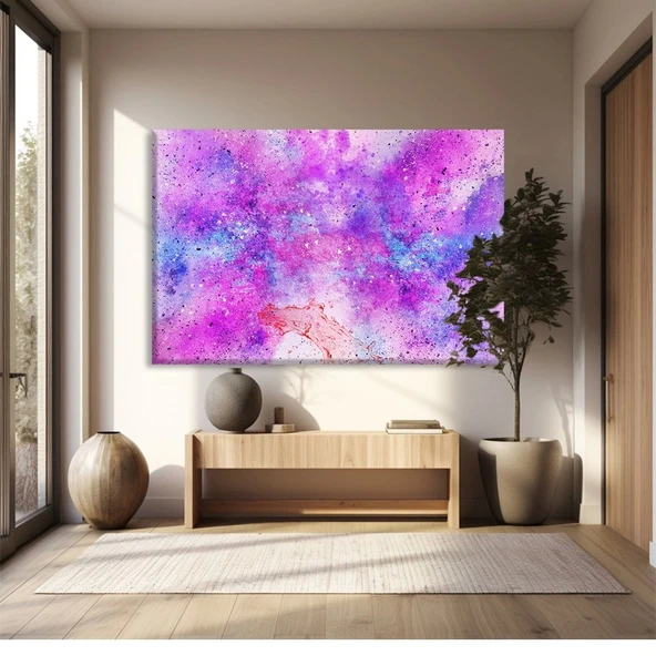 Kozmik Renk Dansı Kanvas Tablo ürün görseli