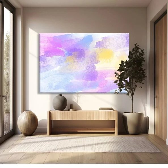 Pastel Günbatımı Kanvas Tablo ürün görseli