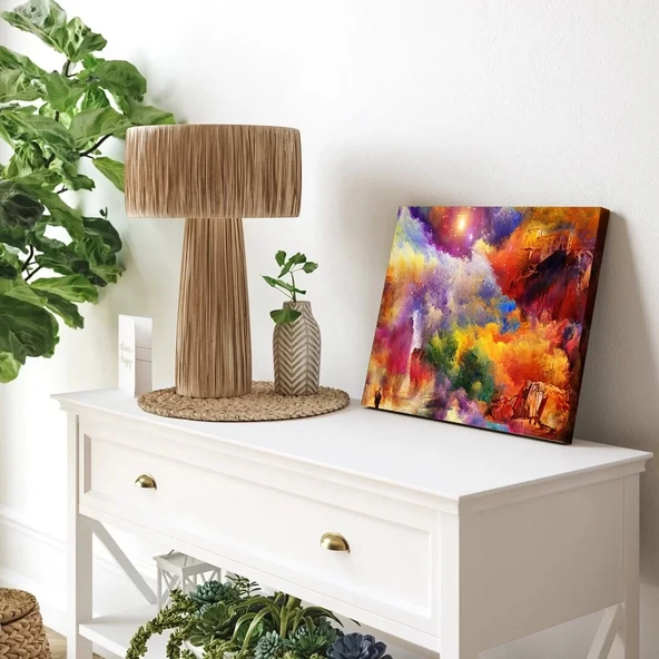 Galaktik Bulutlar Kanvas Tablo - Resim 3