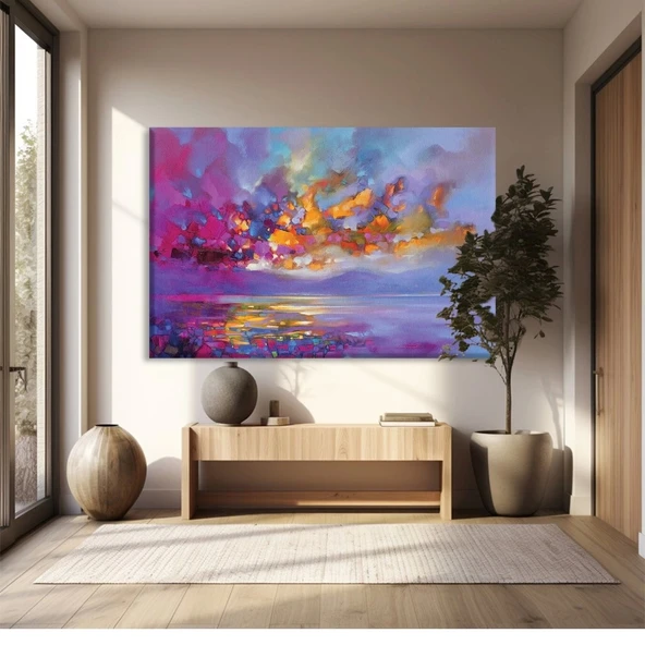 Günbatımı Huzuru Kanvas Tablo ürün görseli