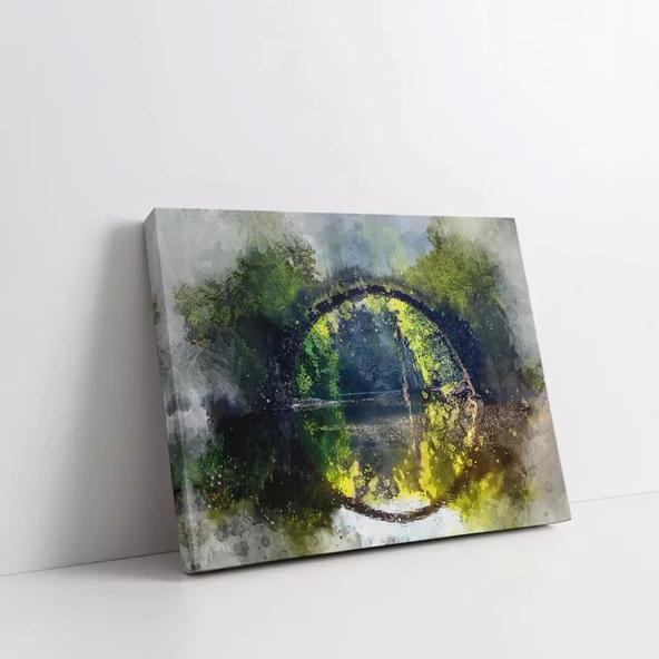 Ormanın Gizemi Kanvas Tablo - Resim 2