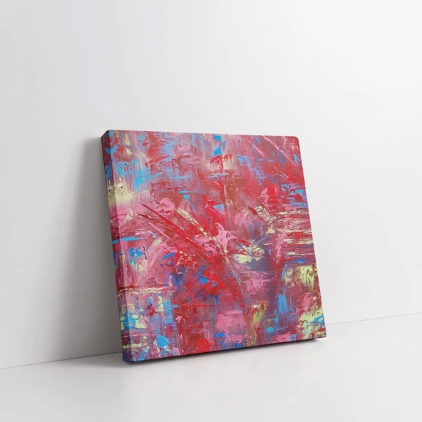 Kırmızı Rüya Kanvas Tablo - Resim 2