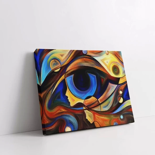 Gizemli Göz Kanvas Tablo - Resim 2