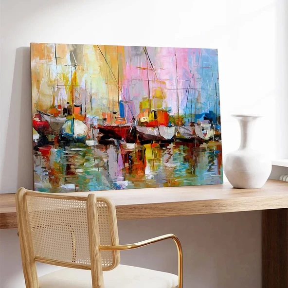 Kaotik Günlükler Kanvas Tablo - Resim 3