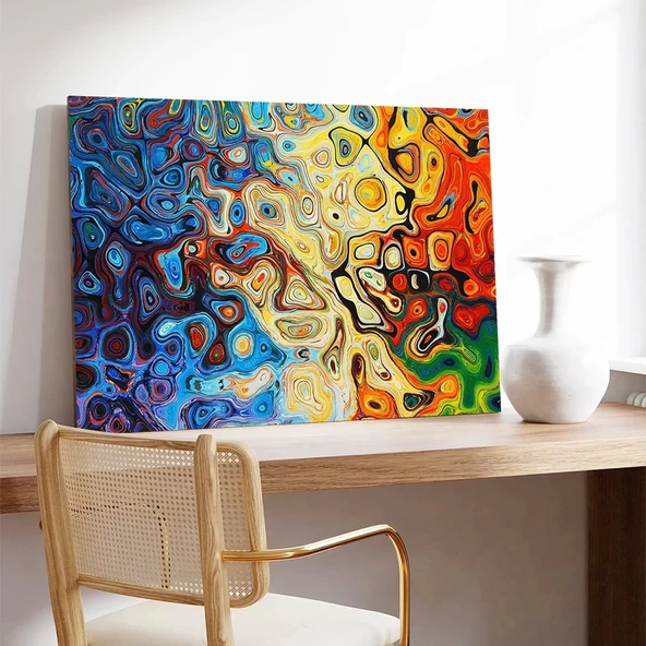 Hayal Gücünün Derinlikleri Kanvas Tablo - Resim 3