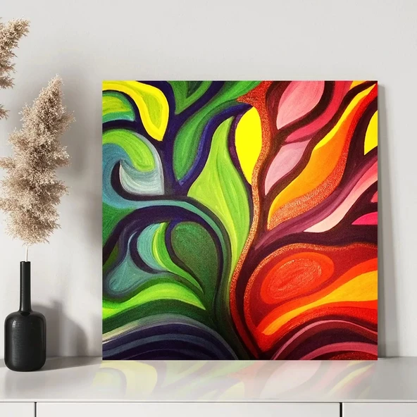 Hayatın Ritmi Kanvas Tablo - Resim 3