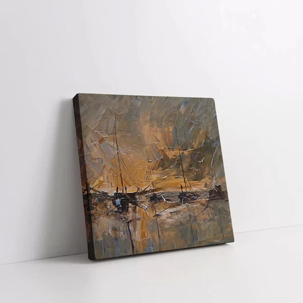 Gizemli Yansımalar Kanvas Tablo - Resim 2