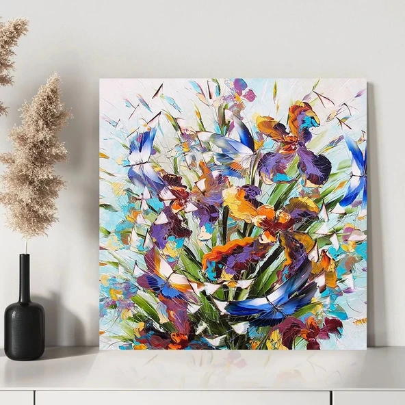 Renkli Dönüşüm Kanvas Tablo - Resim 3