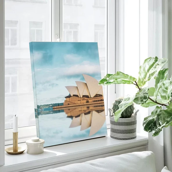 Deniz Üzerinde Yelken Kanvas Tablo - Resim 3