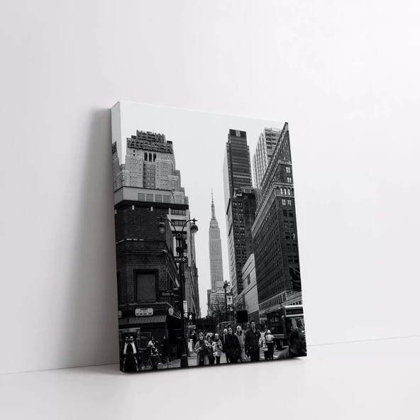 Klasik Sokaklar Kanvas Tablo - Resim 3