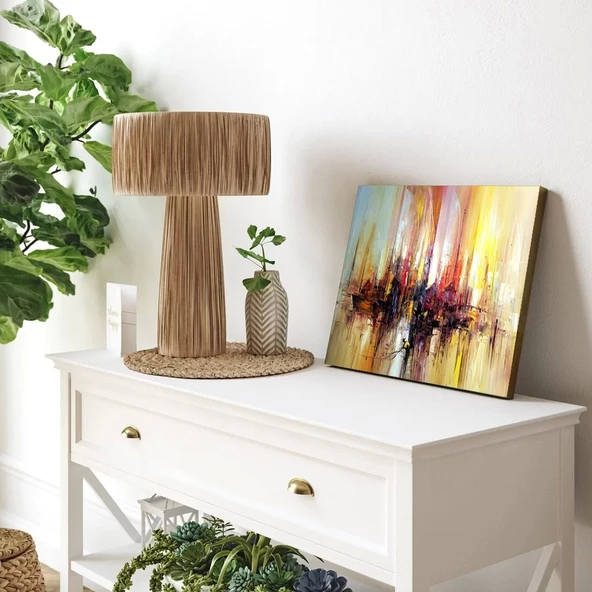 Şehir Işıkları Senfonisi Kanvas Tablo - Resim 3