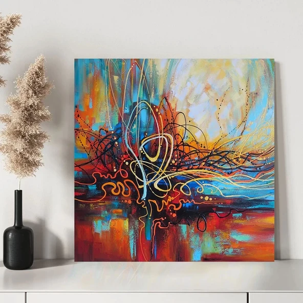 Sakin Akşam Yeli Kanvas Tablo - Resim 3