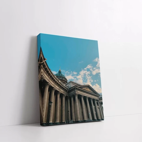 Sütunların Zirvesinde Kanvas Tablo - Resim 2