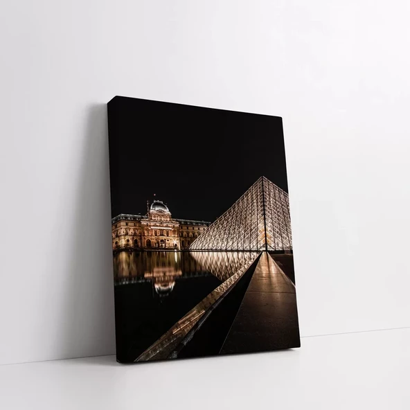 Yansımalı Nehir Kanvas Tablo - Resim 2