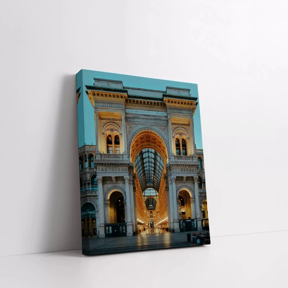 Mavi Saat Kanvas Tablo - Resim 3