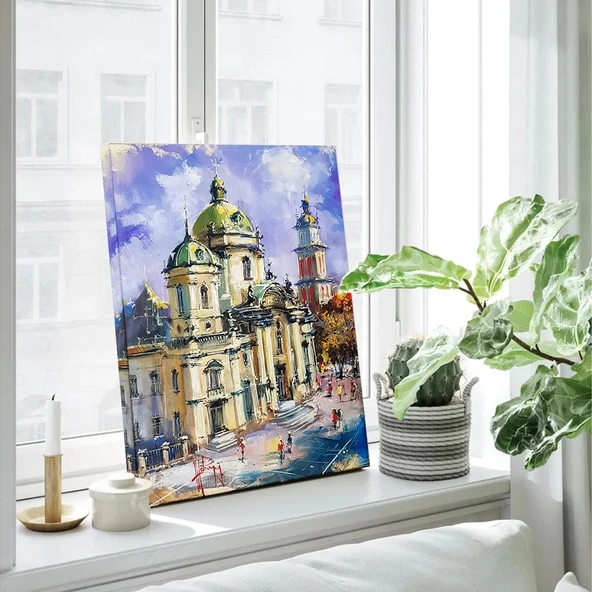 Kentin Dinamizmi Kanvas Tablo - Resim 2