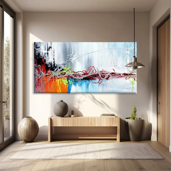 Renkli Duygular Kanvas Tablo ürün görseli