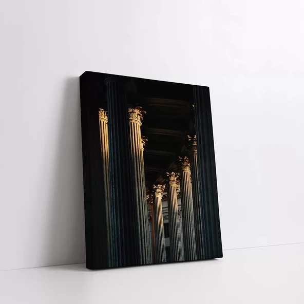 Gece Aydınlatması Kanvas Tablo - Resim 2