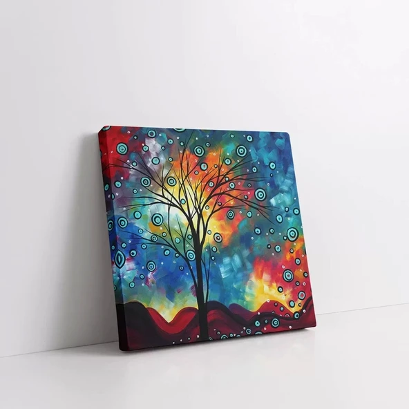 Hayat Ağacı Kanvas Tablo - Resim 2