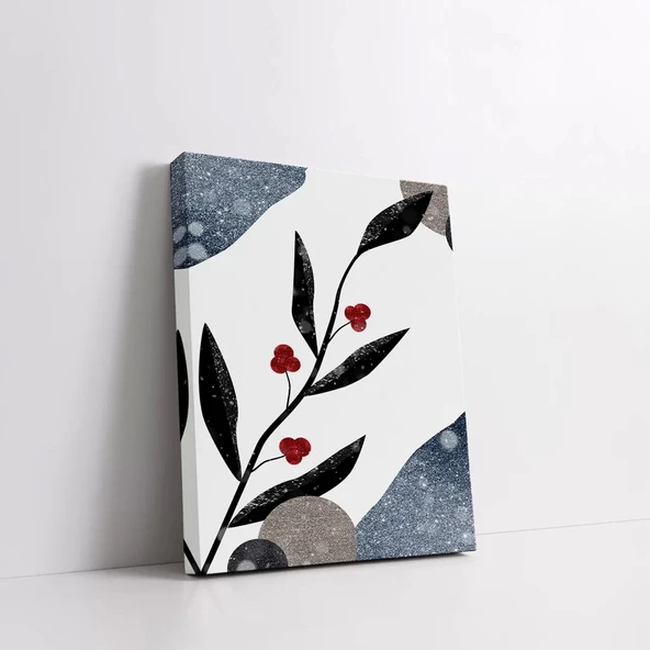 Siyah Dal Kanvas Tablo - Resim 2