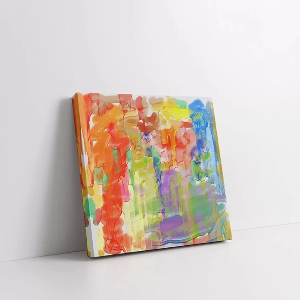 Renkli Düşler Kanvas Tablo - Resim 2