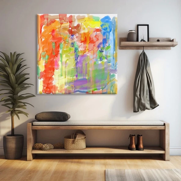 Renkli Düşler Kanvas Tablo ürün görseli