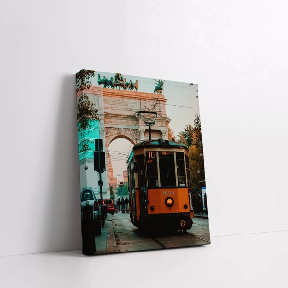 Tarihi Köprü Kanvas Tablo - Resim 3