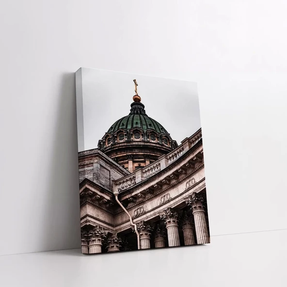 Tarihi Kubbeler Kanvas Tablo - Resim 2