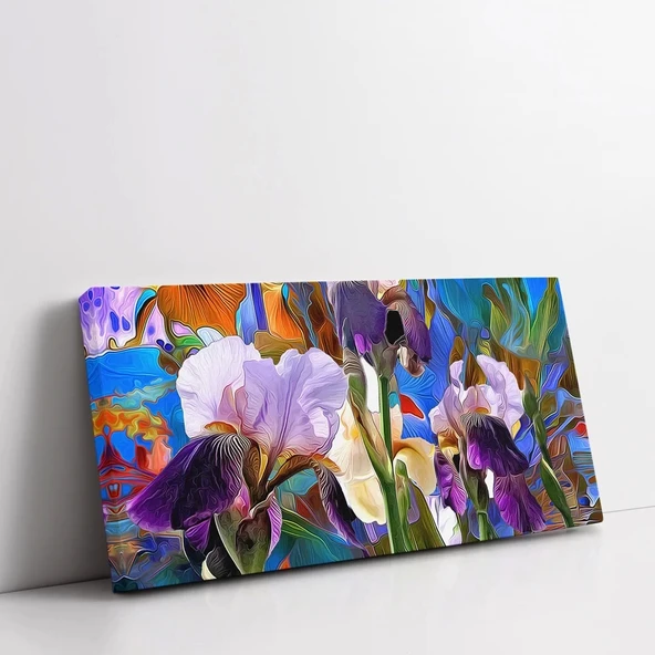 Baharın Renk Dansı Kanvas Tablo - Resim 2