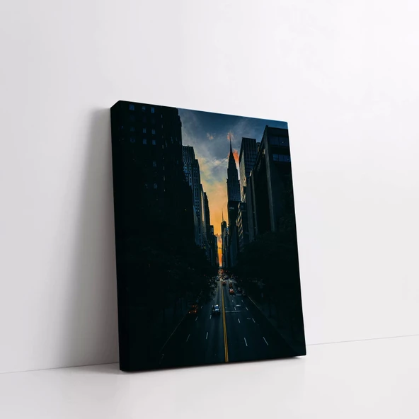 Yeşil Yalnızlık Kanvas Tablo - Resim 3