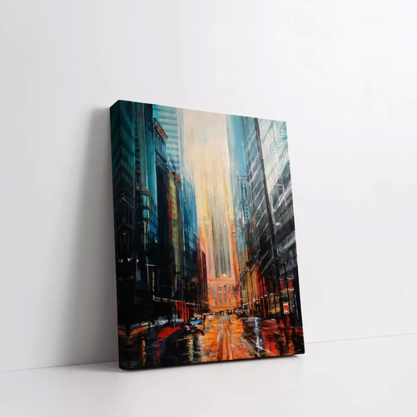 Yükselen Cam Kanvas Tablo - Resim 3