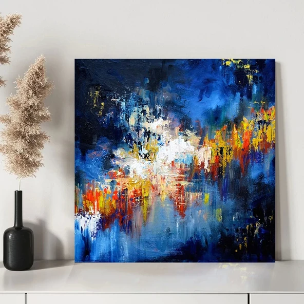 Zamansız Şehir Kanvas Tablo - Resim 3