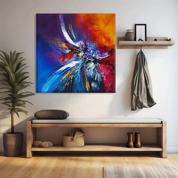 Kozmik Dans Kanvas Tablo ürün görseli