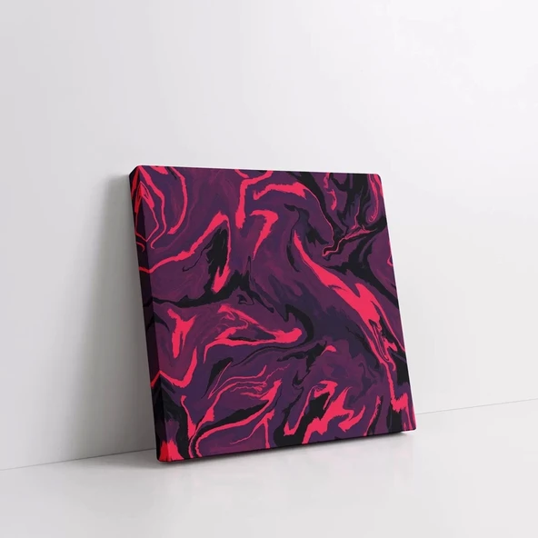 Dalgın Akış Kanvas Tablo - Resim 2