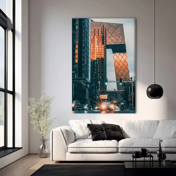 Modern Mimarlık Kanvas Tablo ürün görseli