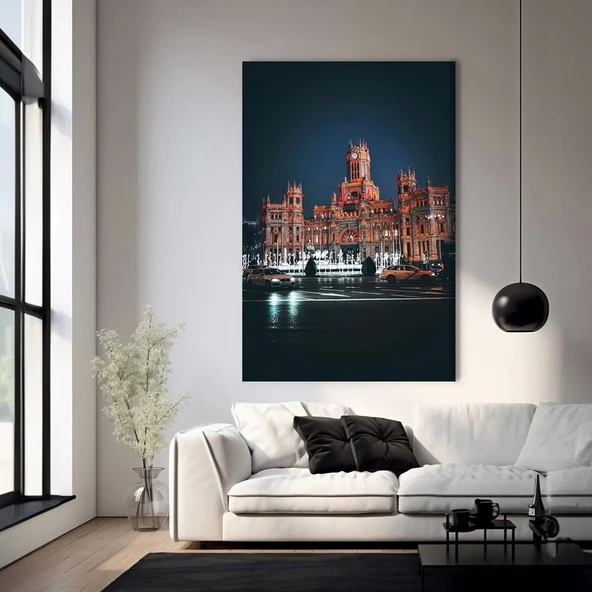 Tarihi Yapı Kanvas Tablo ürün görseli