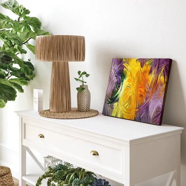 Tropikal Fırtına Kanvas Tablo - Resim 3