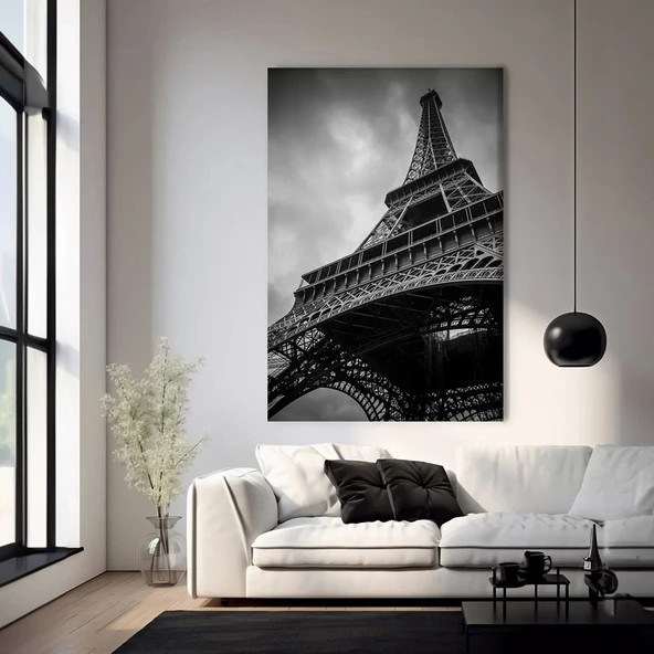 Eyfel'in Gölgesinde Kanvas Tablo ürün görseli