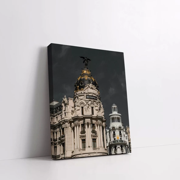 Şehir Tacı Kanvas Tablo - Resim 3