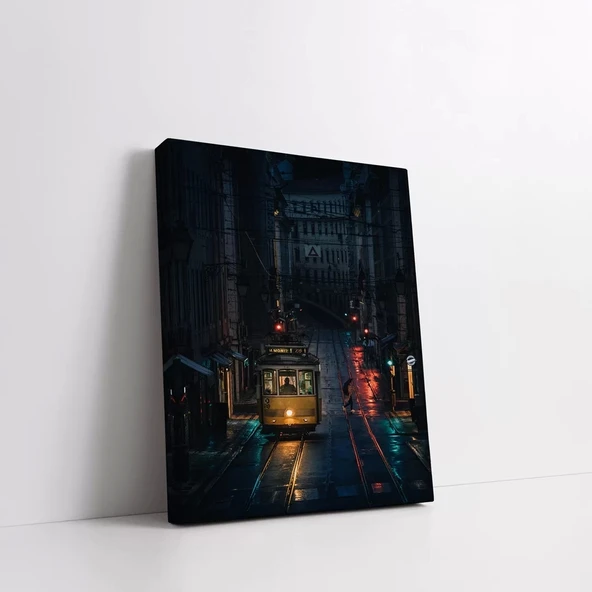 Şehrin Kalbinde Kanvas Tablo - Resim 2