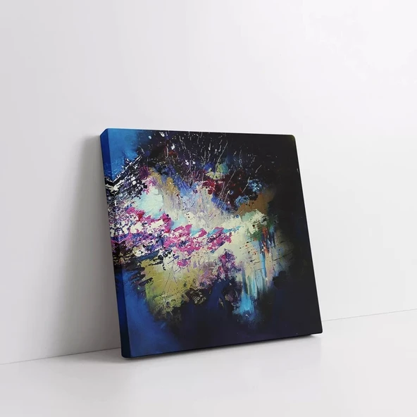 Gece Kavramsalı Kanvas Tablo - Resim 2