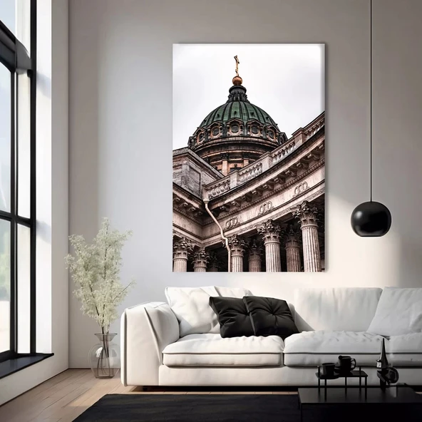 Tarihi Kubbeler Kanvas Tablo ürün görseli