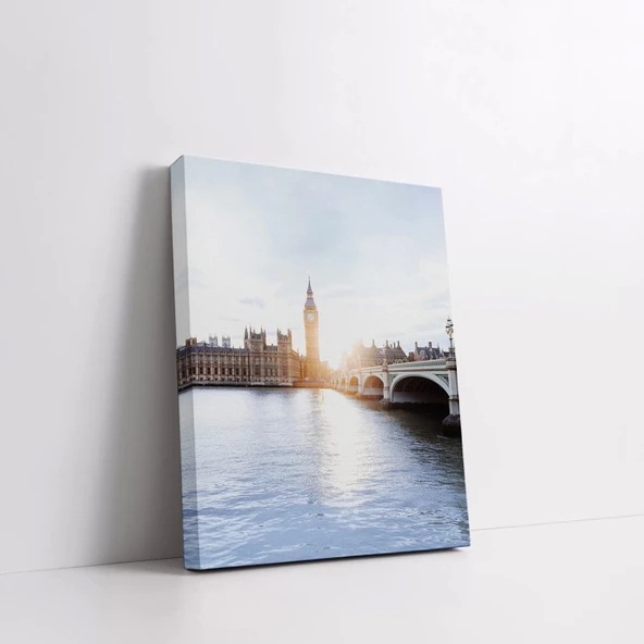 Londra'nın İkonu Kanvas Tablo - Resim 3