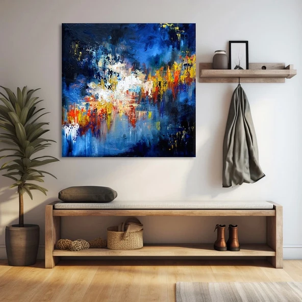 Zamansız Şehir Kanvas Tablo ürün görseli