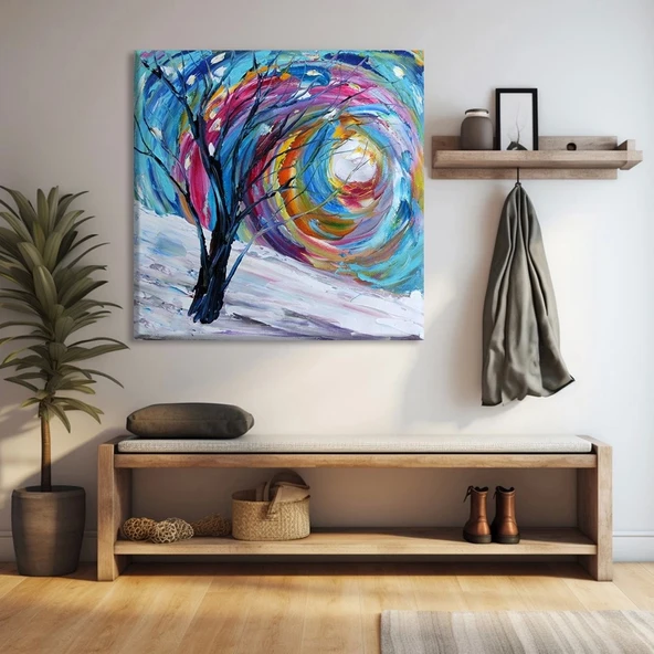 Sanatsal Yansımalar Kanvas Tablo ürün görseli