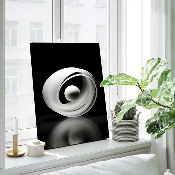 Sarmal Geometri Kanvas Tablo - Resim 3